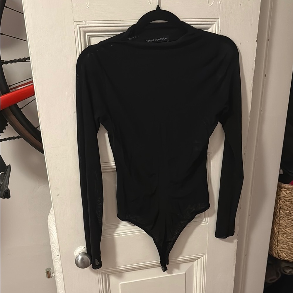 Black Long Sleeve Bodysuit